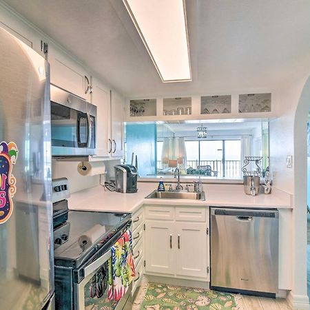 Galveston Oceanfront Condo With Balcony And View! Ngoại thất bức ảnh