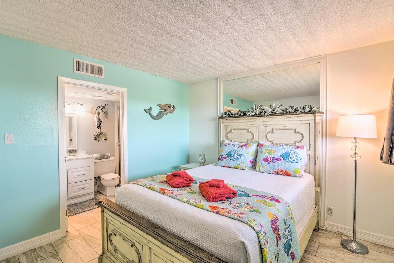 Galveston Oceanfront Condo With Balcony And View! Ngoại thất bức ảnh