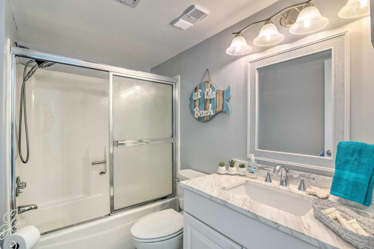 Galveston Oceanfront Condo With Balcony And View! Ngoại thất bức ảnh